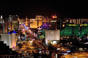 Las Vegas, which was hit hard by the recession, has had a 14.9% increase in share of income to charitable giving. Source: Wikimedia Commons.